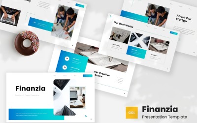 Finanzia - Investering &amp;amp; Financiën Google Slides-sjabloon