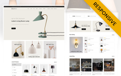 Hafiflik - Fantezi Işıklar Mağazası WooCommerce teması