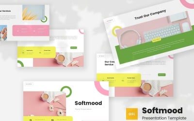 Softmood - Pastel Google Slides Template