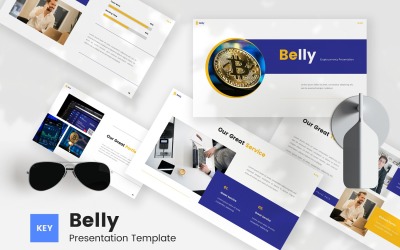 Barriga - Modelo de apresentação de criptomoeda