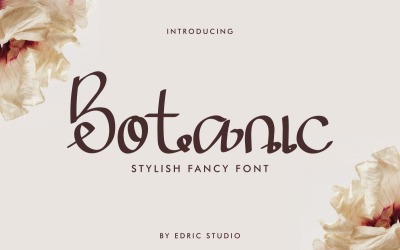 Botanic Fancy Script betűtípus