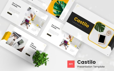 Castilo — kreatywny szablon PowerPoint