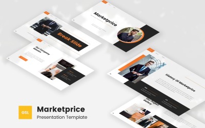 Marketprice - Шаблон маркетинговых презентаций Google