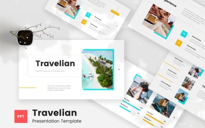 Travelian — Reisetourismus PowerPoint-Vorlage