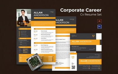 Corporate Career CV CV -uppsättning
