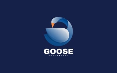 Goose Gradient Logo Template