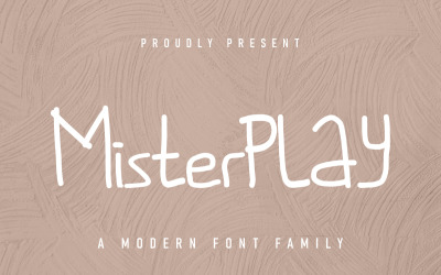 Misterplay Playful Display Font