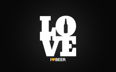 Bier Concept Label Achtergrond.