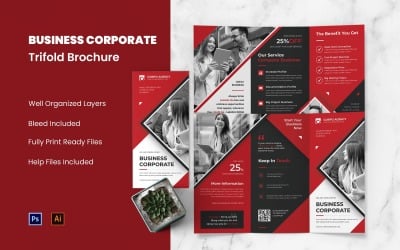 Business Corporate Trifold Brochure