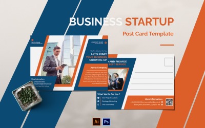 Business Start Up Post Card