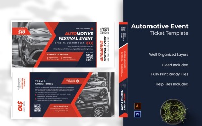 Fashion Weekly Ticket Template