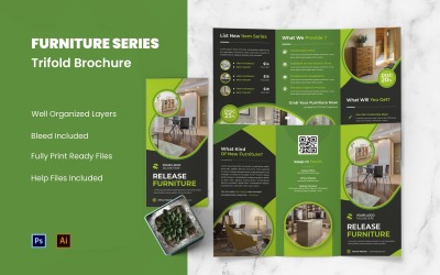 Furniture Series Trifold Brochure