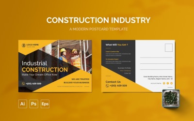 Postkaart voor de bouwsector