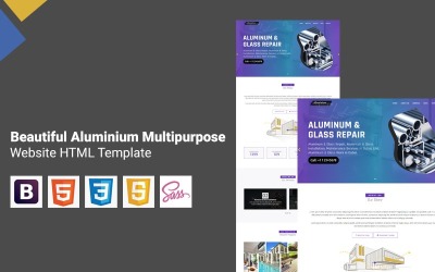 Aluminium Fixer & Repair Multipurpose Website Template