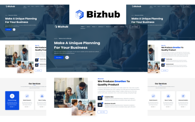 Bizhub-İş ve Kurumsal Html5 Şablonu