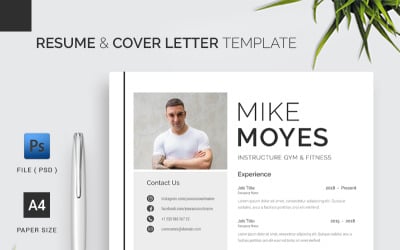 Resume &amp;amp; Cover Letter Template 1.39