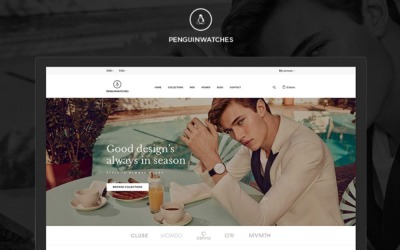 TM Penguinwatch - Ruční hodinky, Móda, Motiv PrestaShop