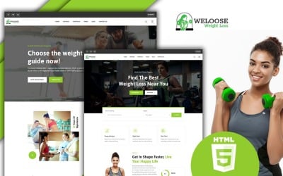 Weloose kilo verme programı HTML5 Web Sitesi Şablonu