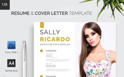 Resume &amp;amp; Cover Letter Template 1.35