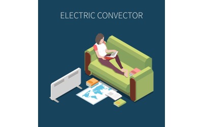 Heating System Isometric Set 210110922 Vector Illustration Concept