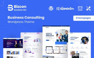 Bizcon - İş Danışmanlığı WordPress Teması