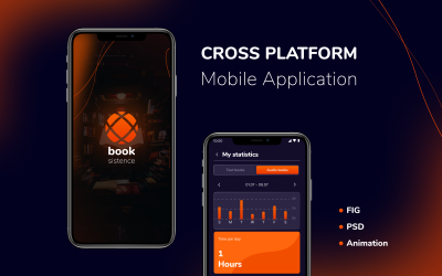 Booksistence-кроссплатформенний додаток для елементів інтерфейсу аудіо та підручників