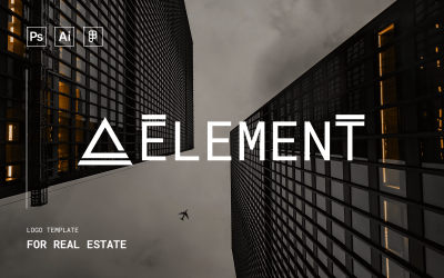 Елемент - абстрактний шаблон логотипу нерухомості