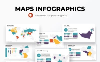 Maps PowerPoint Template infographics