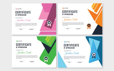 Certificate Template Pack Layout