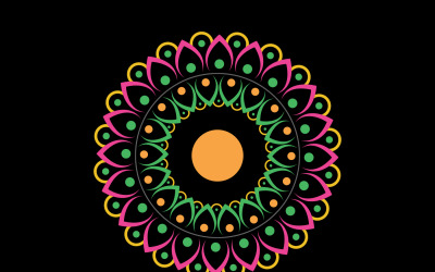 Luxury Mandala Illustration Design