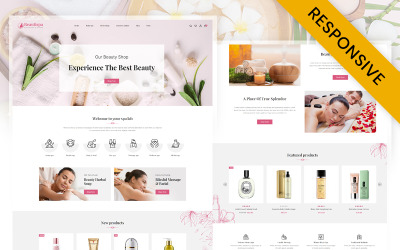 Beautispa - Egészség és Szépségüzlet Prestashop reszponzív téma