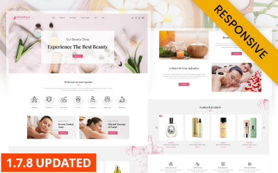 Beautispa - Sağlık ve Güzellik Mağazası Prestashop Duyarlı Teması
