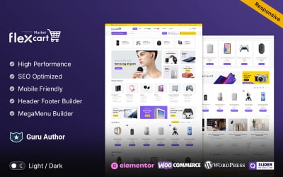 Flexcart - Mega Shop multifunctionele Elementor WooCommerce Store