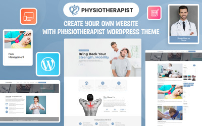 Fizjoterapeuta Motyw WordPress