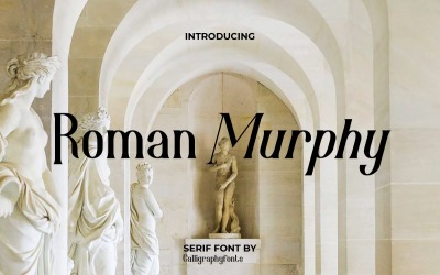 Roman Murphy Serif Lüks Yazı Tipi