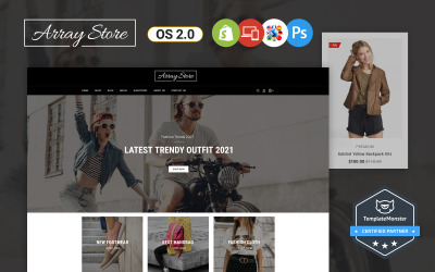 Array - Tema Shopify del negozio di moda