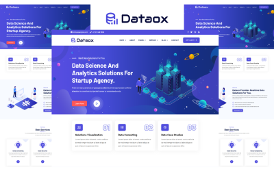 Dataox - Data Science &amp;amp; Analytics HTML5 Template