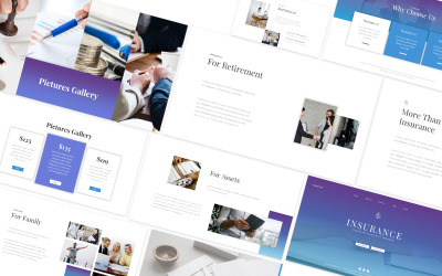 Verzekering PowerPoint-presentatiesjabloon