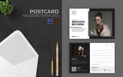 Aesthetic Minimalism Post Card