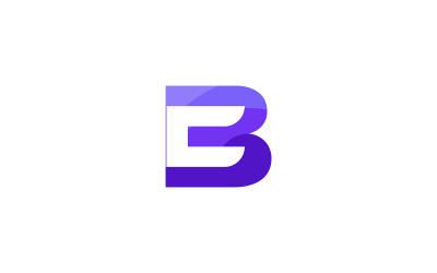 BC Letter Logo Design or CB Logo Design Vector Template