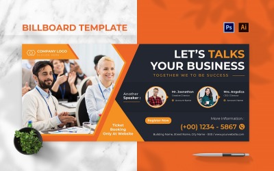 Business Talk Billboard Landscape