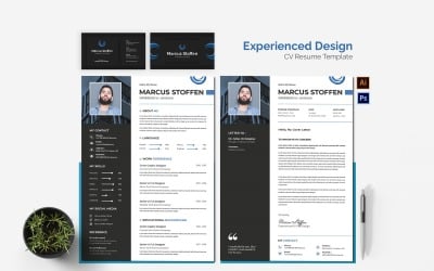 Experienced Design CV Resume Set
