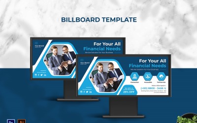 Finance Solution Billboard Landscape