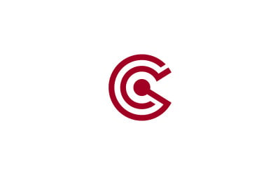 GC Lettera Logo o CG Lettera Logo Design Vector
