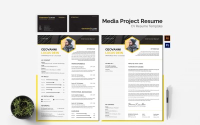Media Project CV CV Set