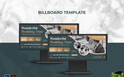 Wedding Organize  Billboard Landscape