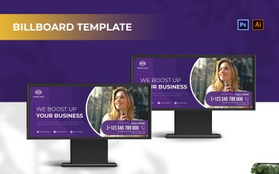 Business Solution Billboard Landscape