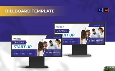 Creative Startup Billboard Landscape
