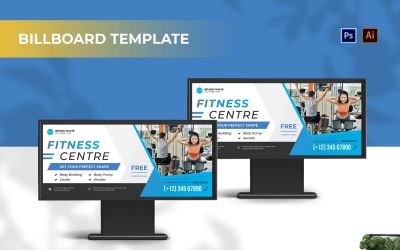 Fitness Centre Billboard Landscape