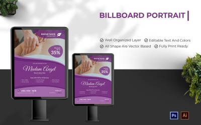 Madam Angel Spa Billboard Portrait